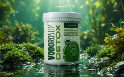 VodoroSlim Detox: ферментирали морски водорасли за детокс, ламинария и фукус